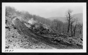 Constructing the Blue Ridge Parkway in Mt. Pisgah (1953)